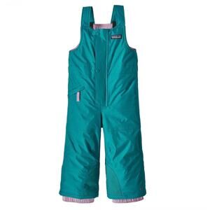 Patagonia Baby Snow Pile Overall Bibs Kids Size 2T Teal H2NO Ski Pants
